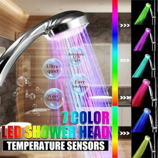 Automatically Colors Changing LED Shower